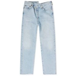 Agolde Criss Cross Straight Jeans