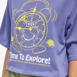 The North Face X Online Ceramics Cropped T-Shirt -Vibrant Vogue 22 06 23 LS NF0A84RUI0D 10 1