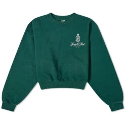 Sporty & Rich Vendome Cropped Crew Sweat