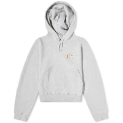 Martine Rose Shrunken Logo Hoodie