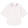 Thom Browne Box Pleat Short Sleeve Shirt 1 Thom Browne Box Pleat Short Sleeve Shirt -Vibrant Vogue 23 05 24 SI FLL166C 03113 680 1 1