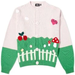 GCDS Kittho Crochet Cardigan