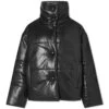Nanushka Hide Leather Look Jacket 1 Nanushka Hide Leather Look Jacket -Vibrant Vogue 25 01 24 NS NW22CROW00199 1 1