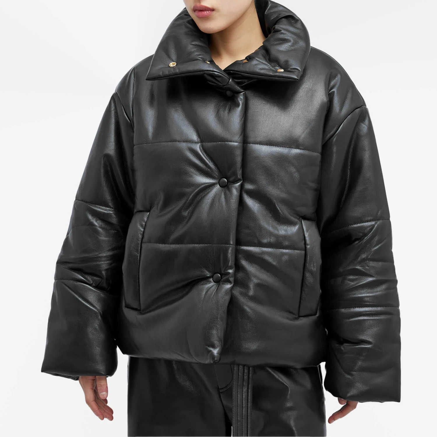 Nanushka Hide Leather Look Jacket 4 Nanushka Hide Leather Look Jacket - Image 2