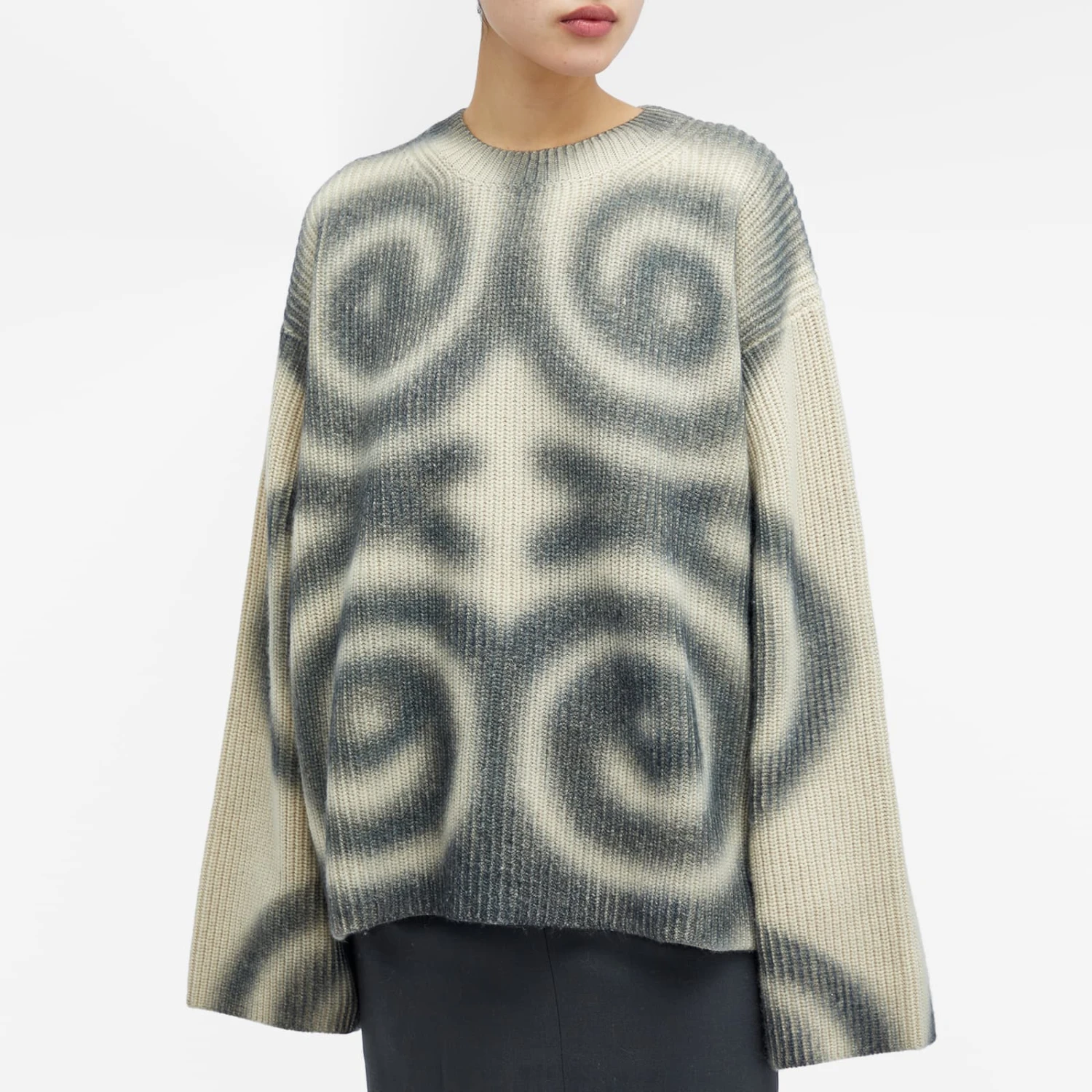 Nanushka Maura Spiral Knit Jumper 4 Nanushka Maura Spiral Knit Jumper - Image 2