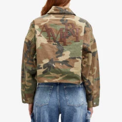 AMIRI Camo Workman Jacket 9 AMIRI Camo Workman Jacket -Vibrant Vogue 26 01 2024 SI PS24WJ012 306 8 1