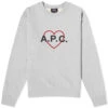 A.P.C. Leon Sweater -Vibrant Vogue 26 07 23 LS COEIP M27732 PLA 1 1