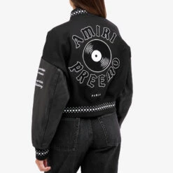 AMIRI Varsity Jacket 9 AMIRI Varsity Jacket -Vibrant Vogue 26 09 2023 SI AW23WOS001 545 7 1