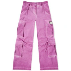 Dolce & Gabbana Cargo Wide Leg Pants