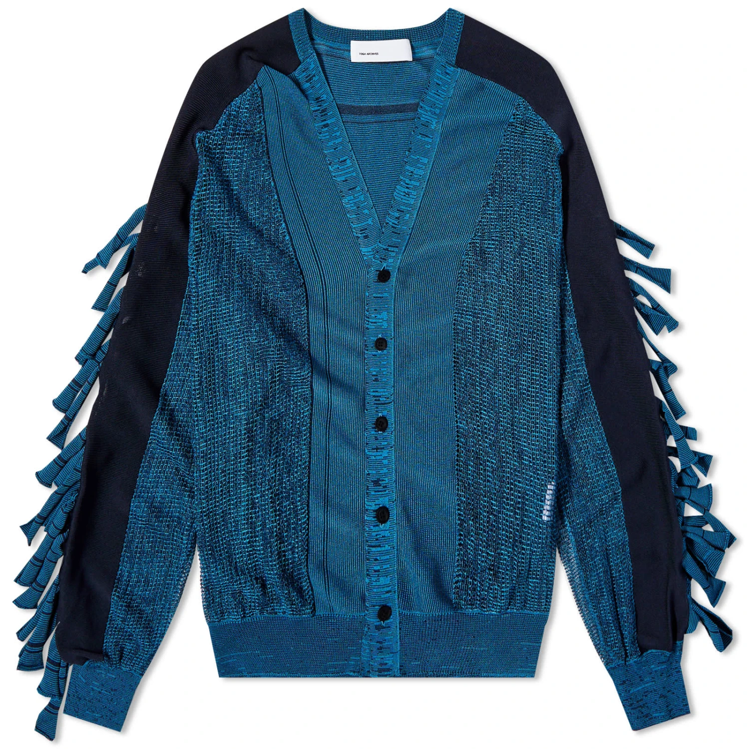 Toga Pulla Fringe Knit Cardigan 3 Toga Pulla Fringe Knit Cardigan