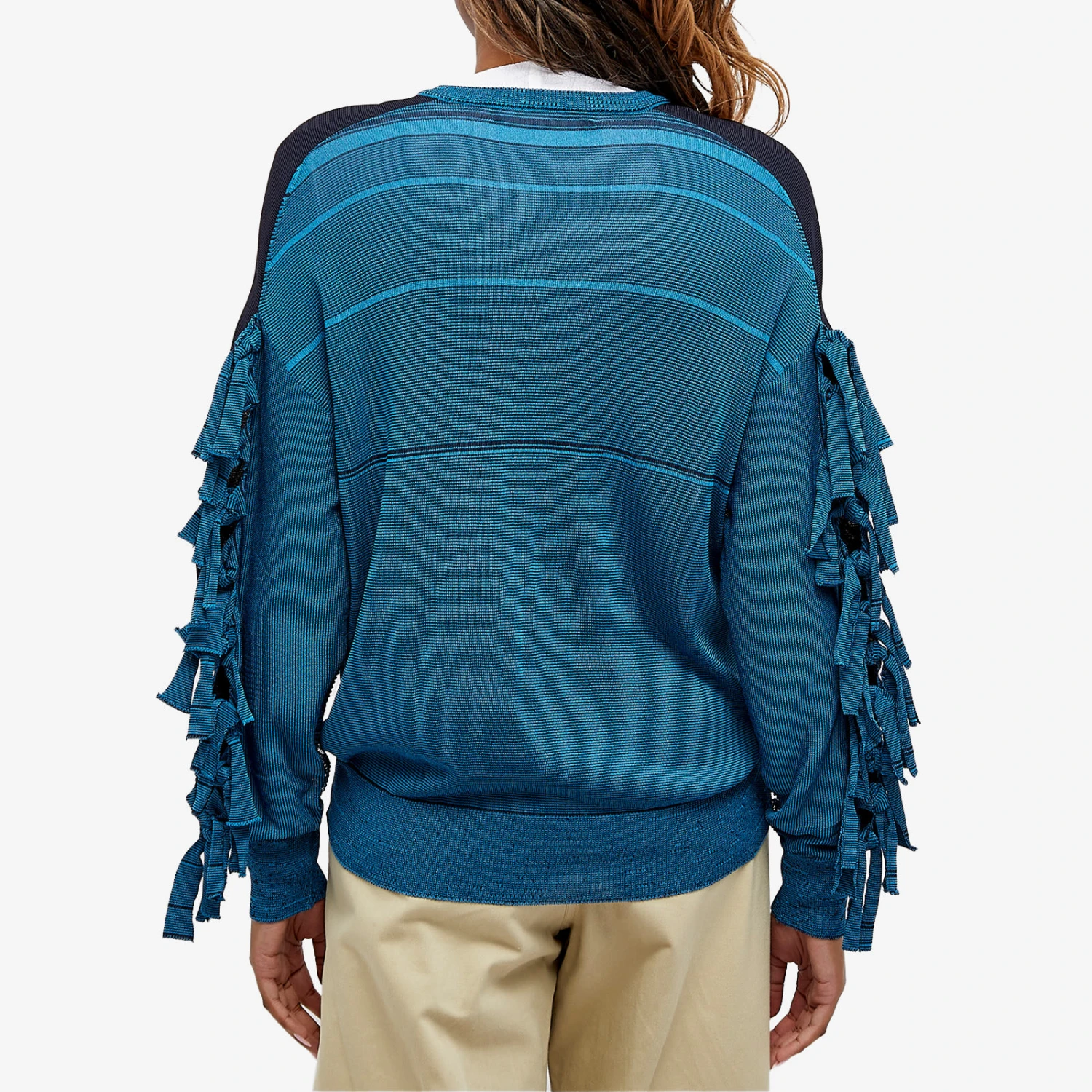 Toga Pulla Fringe Knit Cardigan 5 Toga Pulla Fringe Knit Cardigan - Image 3