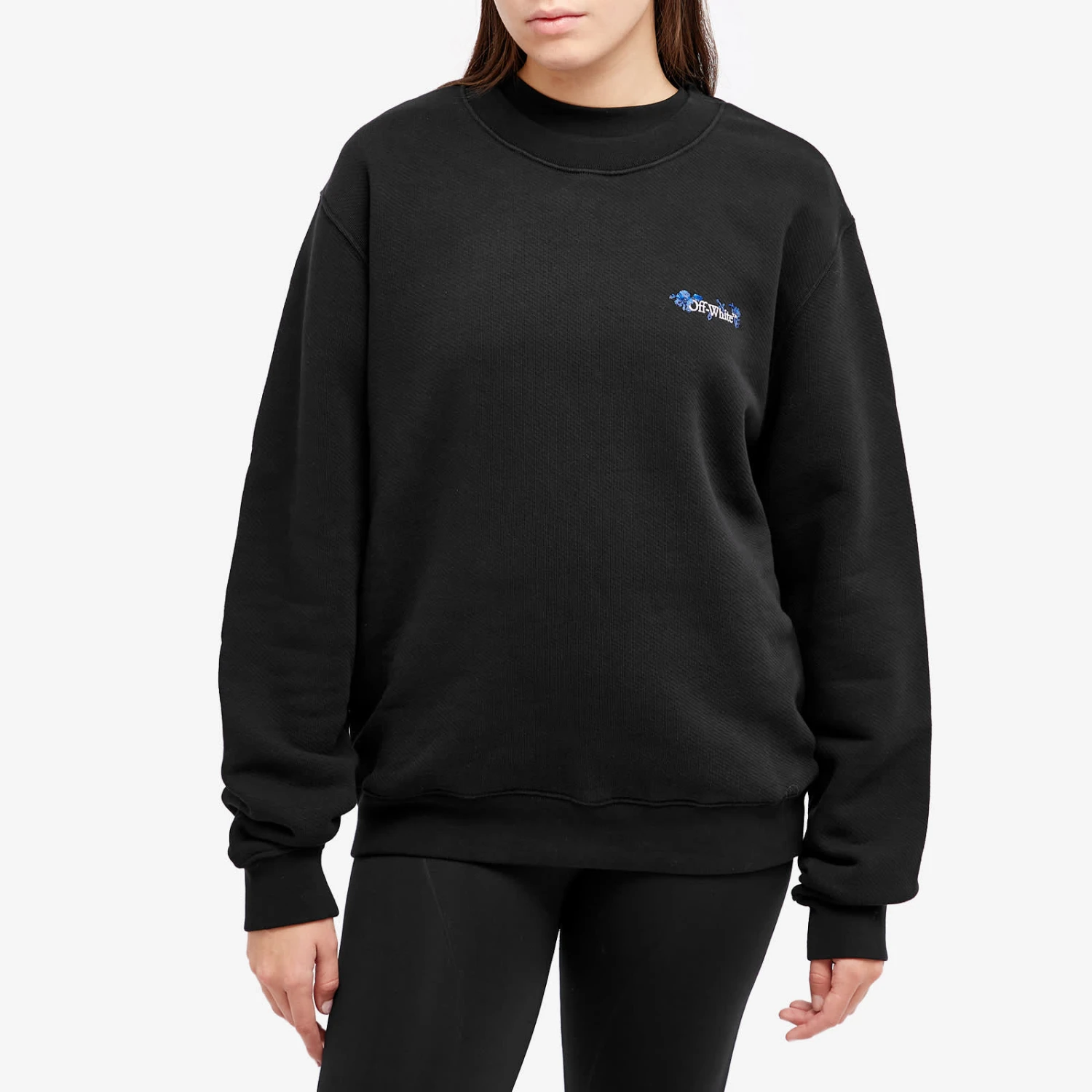 Off-White Flower Arrow Regular Crewneck Sweatshirt 4 Off-White Flower Arrow Regular Crewneck Sweatshirt - Image 2