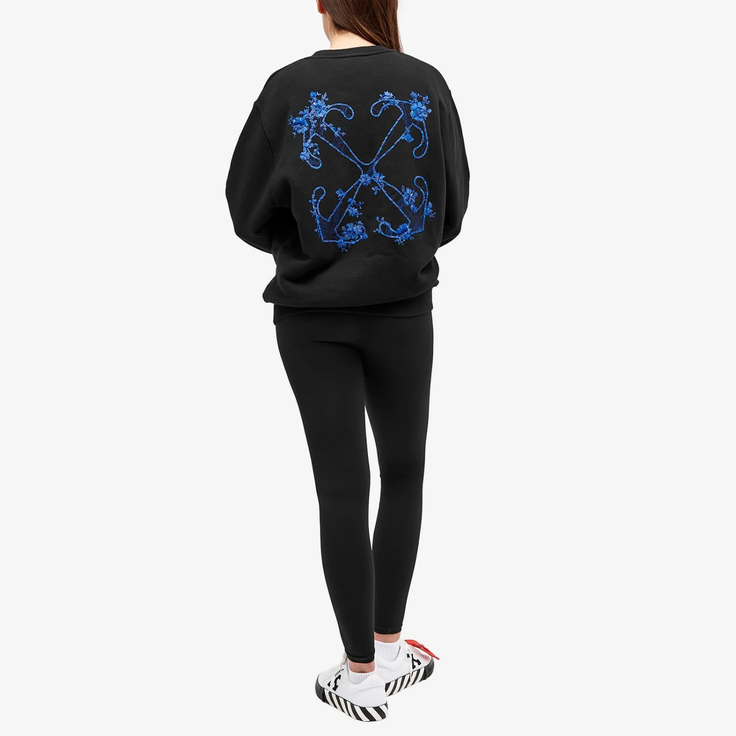 Off-White Flower Arrow Regular Crewneck Sweatshirt 6 Off-White Flower Arrow Regular Crewneck Sweatshirt - Image 4