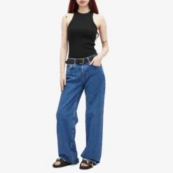 Anine Bing Eva Tank 10 Anine Bing Eva Tank -Vibrant Vogue 28 05 24 SI A 08 0151 000 BLK m8 1