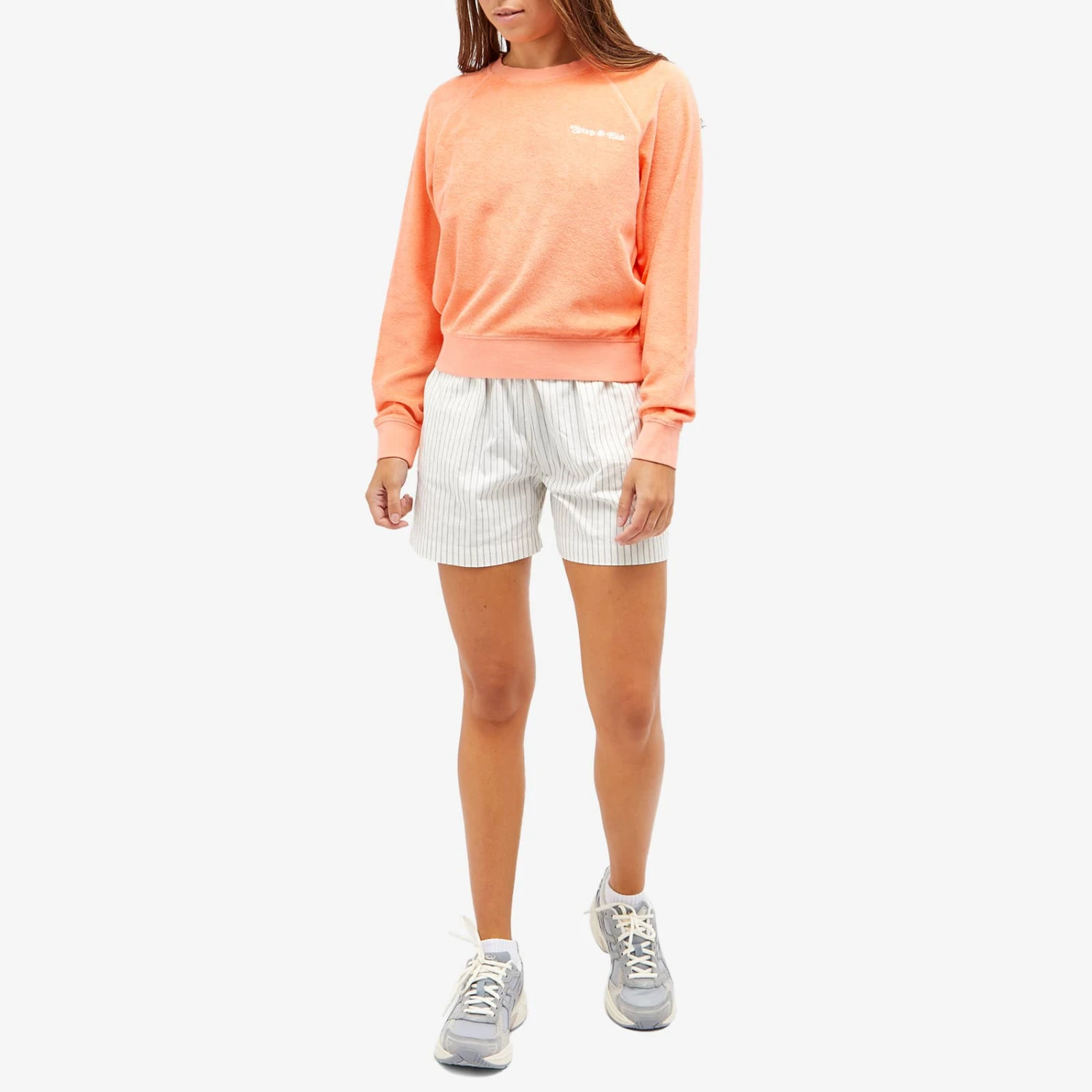 Sporty & Rich NY Tennis Club Terry Crew Sweat 5 Sporty & Rich NY Tennis Club Terry Crew Sweat - Image 3