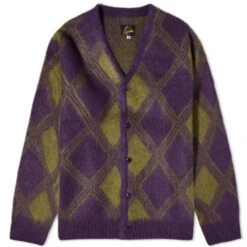 Needles Argyle Mohair Cardigan
