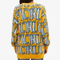 Fiorucci Monogram Jumper 9 Fiorucci Monogram Jumper -Vibrant Vogue 29 01 2024 AJ U20KMNO2COR 7 1