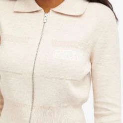 Fiorucci Angolo Knit Zipped Cardigan -Vibrant Vogue 29 01 2024 AJ W20KGOL1CBR 9 1