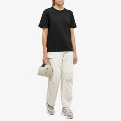 Alexander Wang Essential Logo T-Shirt -Vibrant Vogue 30 06 2023 JWx 4CC3221357 001 m8 1