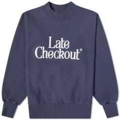 Late Checkout LC Logo Crew Sweat