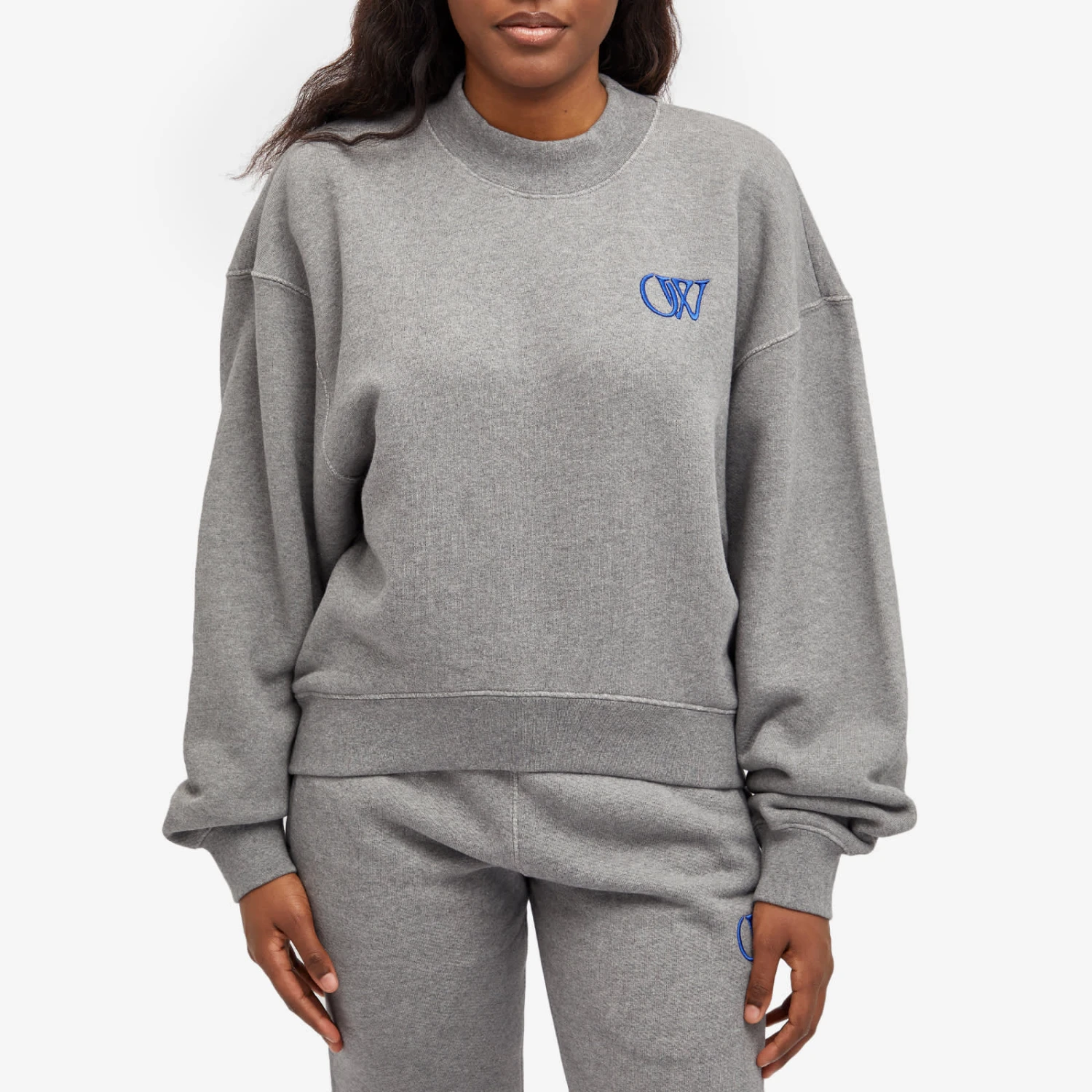 Off-White Flock Oversize Crewneck 4 Off-White Flock Oversize Crewneck - Image 2