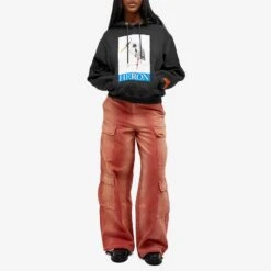 Heron Preston Heron Bird Painted Hoodie -Vibrant Vogue 31 10 2023 JWx HWBB024F23JER0021046 m8 1