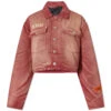 Heron Preston Distressed Canvas Jacket -Vibrant Vogue 31 10 23 NS HWEA051F23FAB0012501 1 1