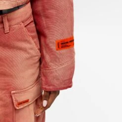 Heron Preston Distressed Canvas Jacket -Vibrant Vogue 31 10 23 NS HWEA051F23FAB0012501 9 1