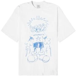 VETEMENTS Scribbled Teen T-Shirt