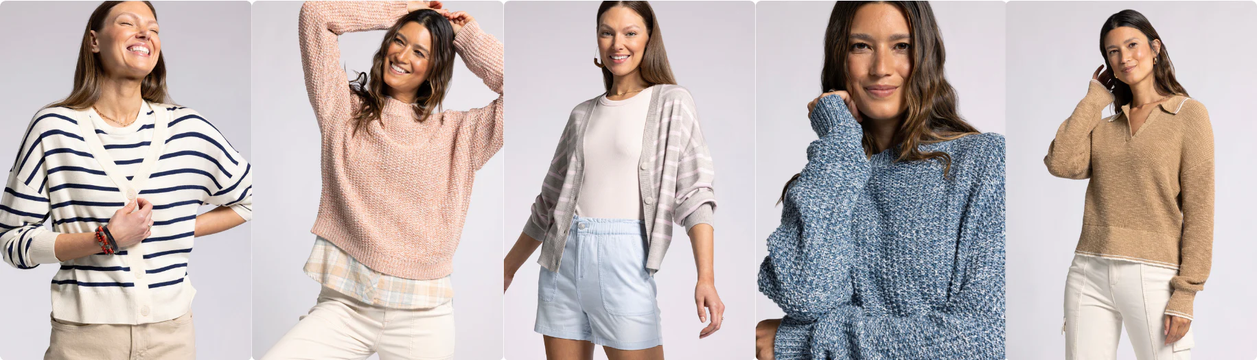 Front Page 10 Front Page -Vibrant Vogue TS Banner SWEATER CARDIGAN